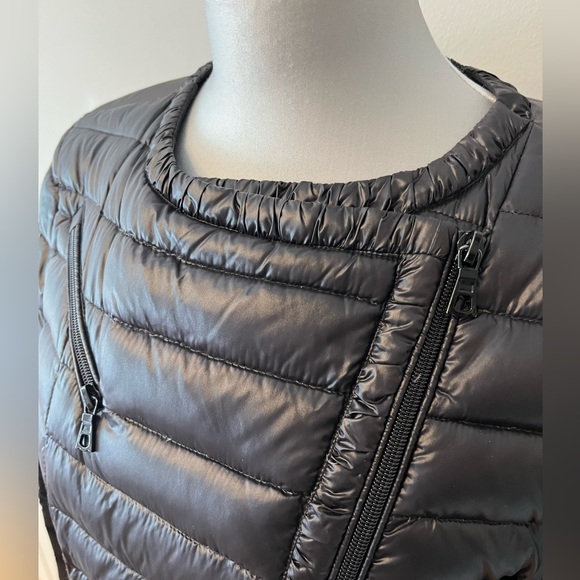 Elisabetta Franchi black down jacket - Picture 3 of 10